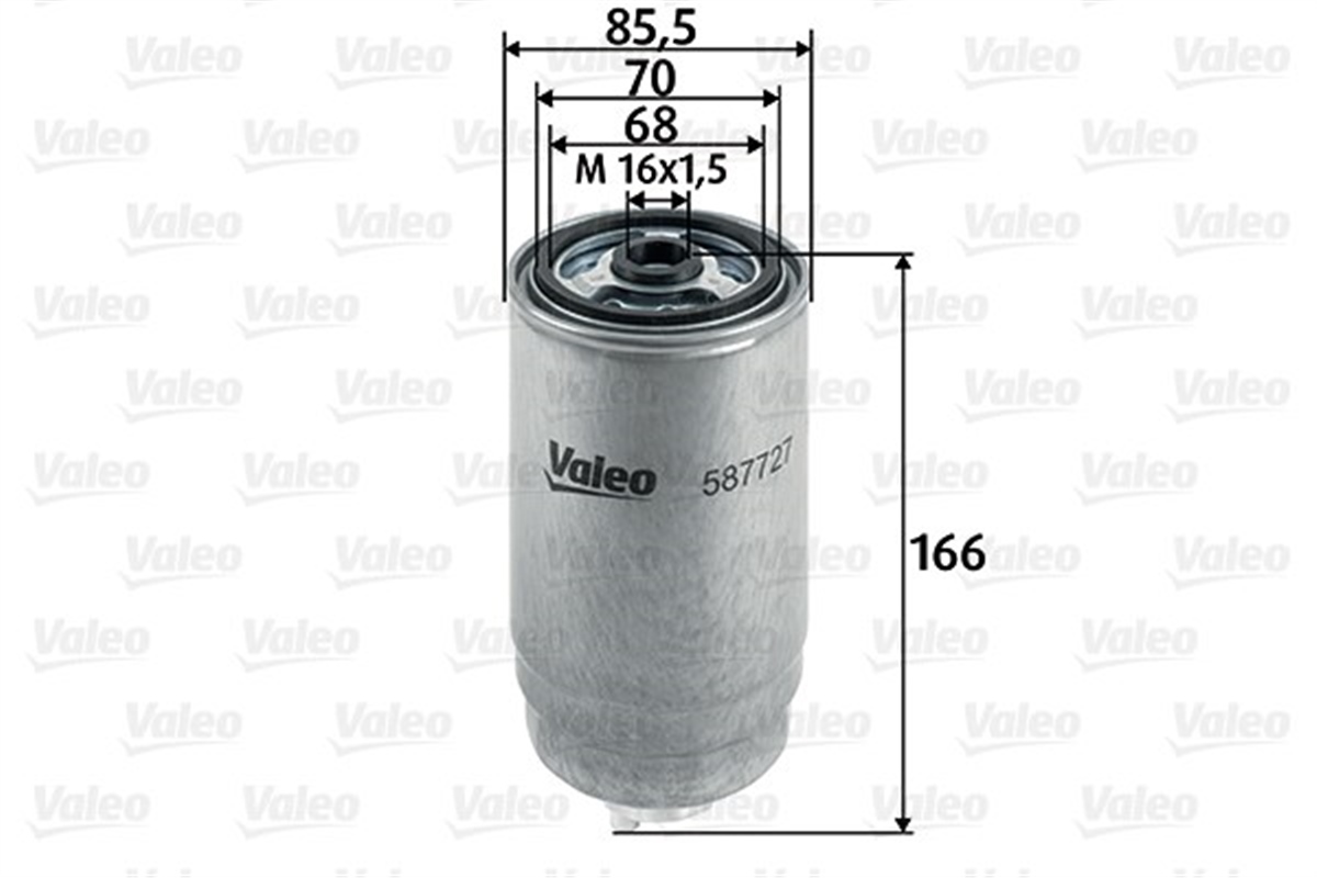 DUCATOYAKIT FİLTRESİ MAZOT FIAT DUCATO 2.8 JTD-2.3 JTD VALEO 587727VALEOVALEO 587727
