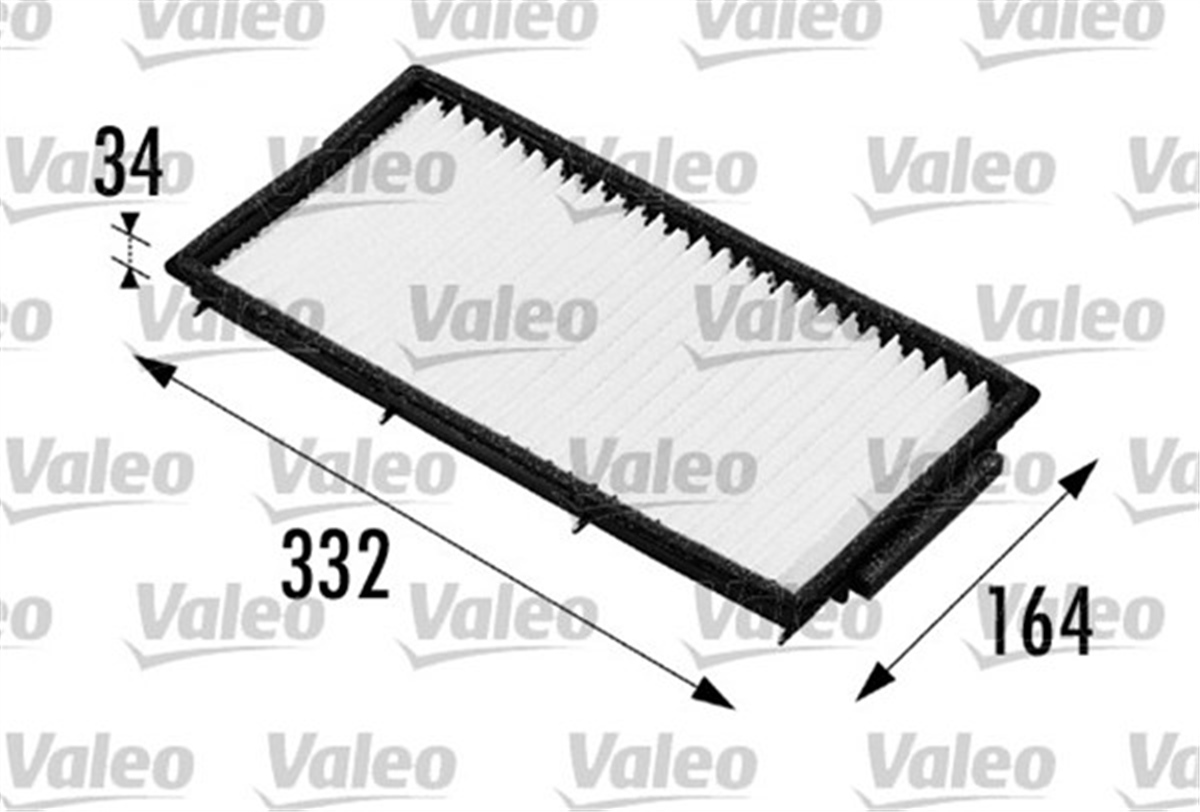 E34POLEN FİLTRESİ BMW 5 E34 520İ 24V 150HP 09-89-02-96 VALEO 698170VALEOVALEO 698170