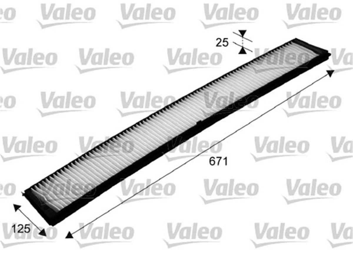E46POLEN FİLTRESİ BMW 3 E46 - X3 PA VALEO 698489VALEOVALEO 698489