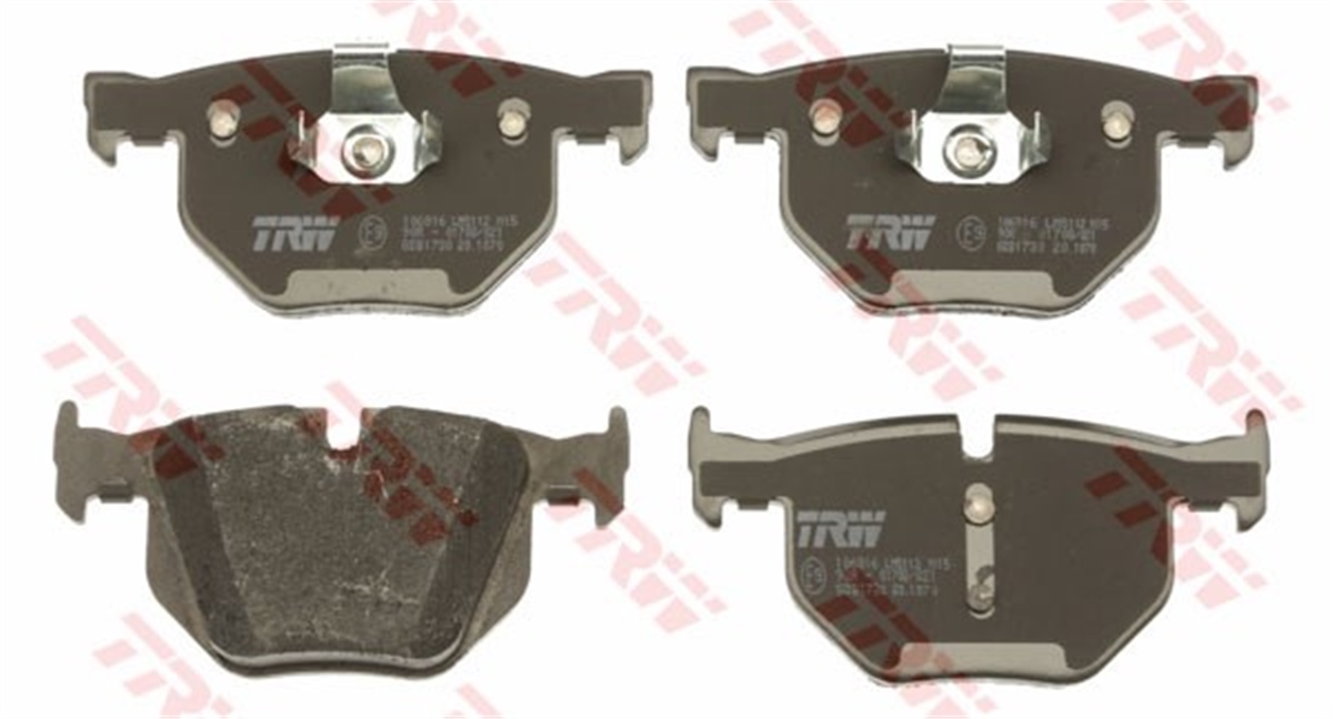 E71ARKA BALATA BMW E70 X5 3.0D 3.0Sİ 07 13 E71 X6 08-10 E72 08 10 F15 F85 13 F16 F86 14 TRW GDB1730TRWTRW GDB1730