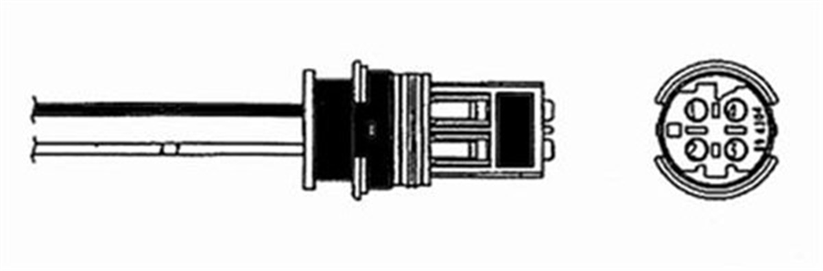 E87OZA600-BM8 OKSİJEN SENSÖRÜ BMW E90 320 SI 5.06 11 E91 320.İ 05 E87 120.İ 03-12 NGK 0069NGKNGK 0069