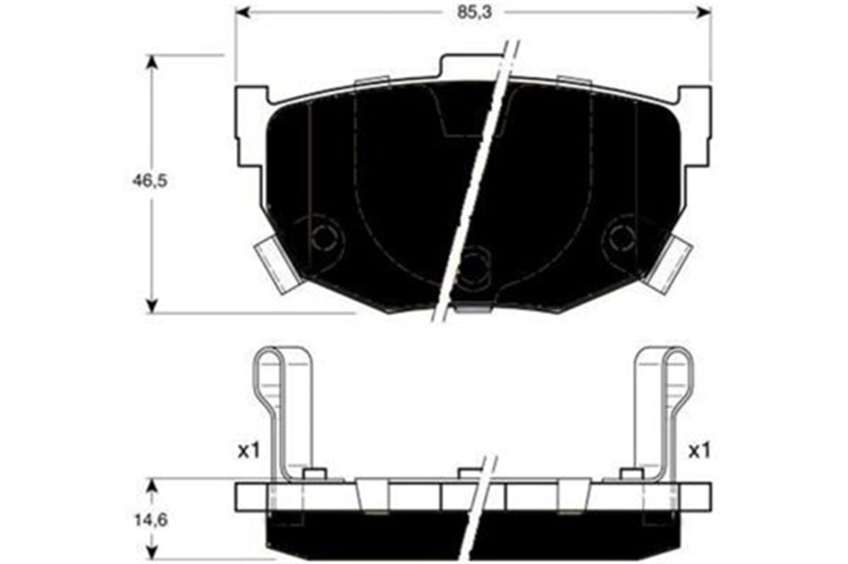 ELANTRAARKA BALATA MAXIMA J30 3.0I 10-1988-06-94 HYUNDAI ELANTRA 1.6 1.8 2.0 00-06 MARELLI 323700009100MARELLIMARELLI 323700009100
