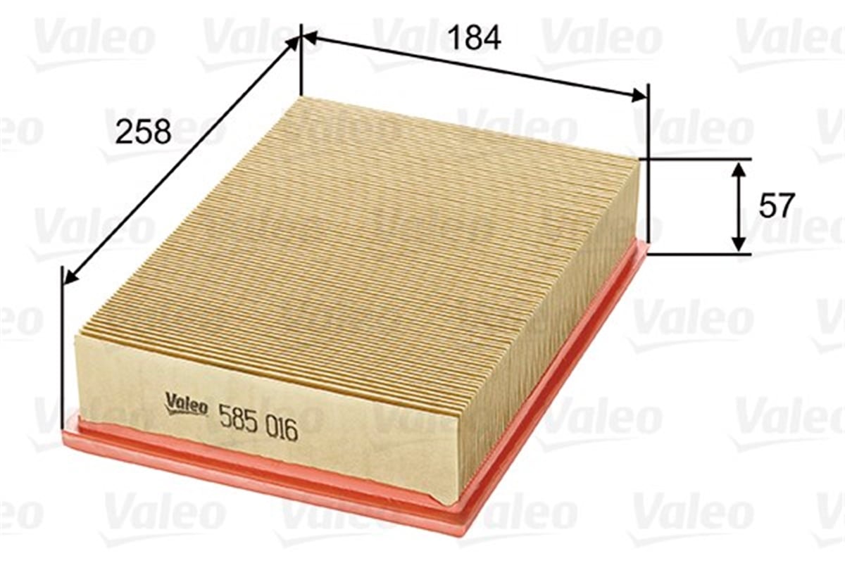 ESCORTHAVA FİLTRESİ FORD ESCORT VII 1.6 16V VALEO 585016VALEOVALEO 585016