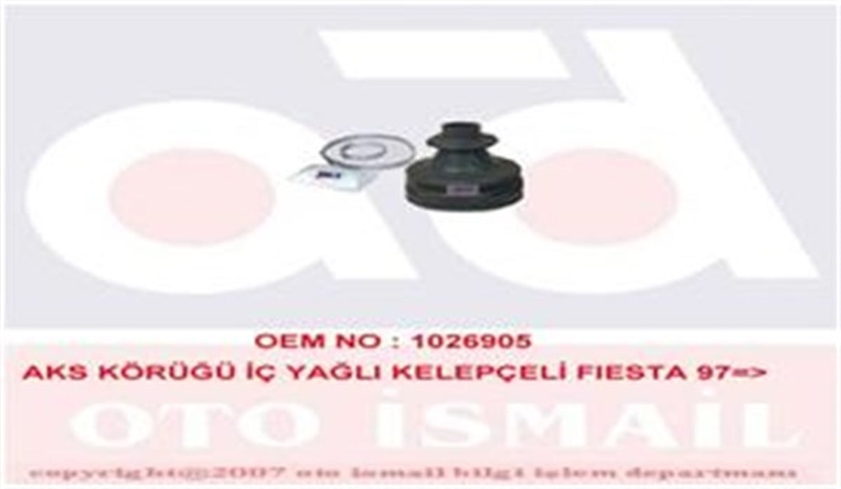 FIESTAAKS KÖRÜĞÜ İÇ YAĞLI KELEPÇELİ FIESTA 97 MKS 709MKSMKS 709
