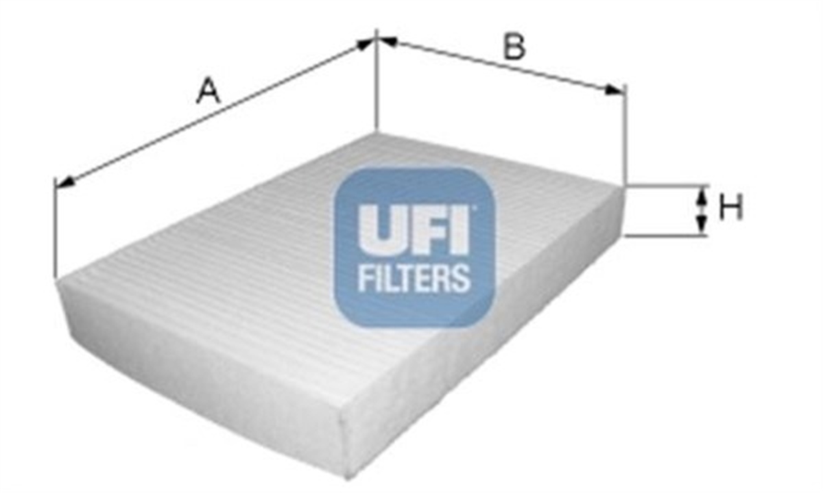 FIESTAPOLEN FİLTRESİ FIESTA VI 1.4-1.6TI-1.4TDCI-1.6TDCI 08 UFI 5320700UFIUFI 5320700