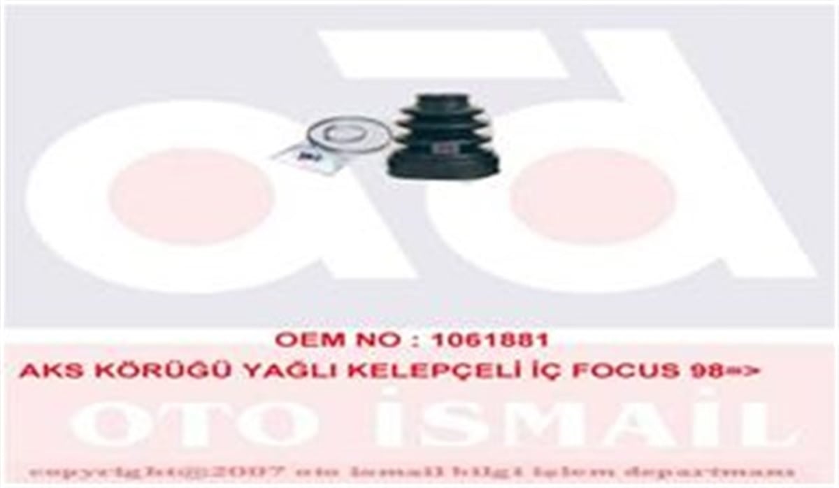 FOCUSAKS KÖRÜĞÜ YAĞLI KELEPÇELİ İÇ FOCUS 1998 2004 MKS 1503MKSMKS 1503