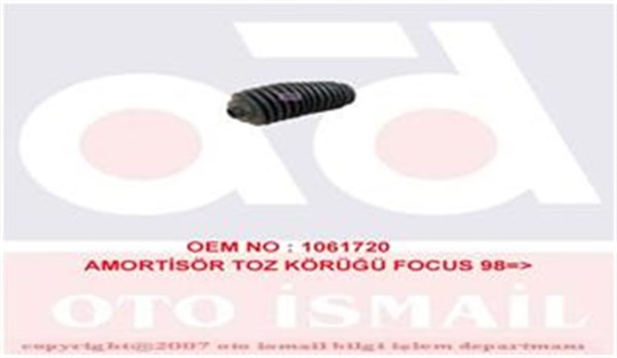FOCUSAMORTİSÖR TOZ KÖRÜĞÜ FOCUS 98 MKS 1507MKSMKS 1507