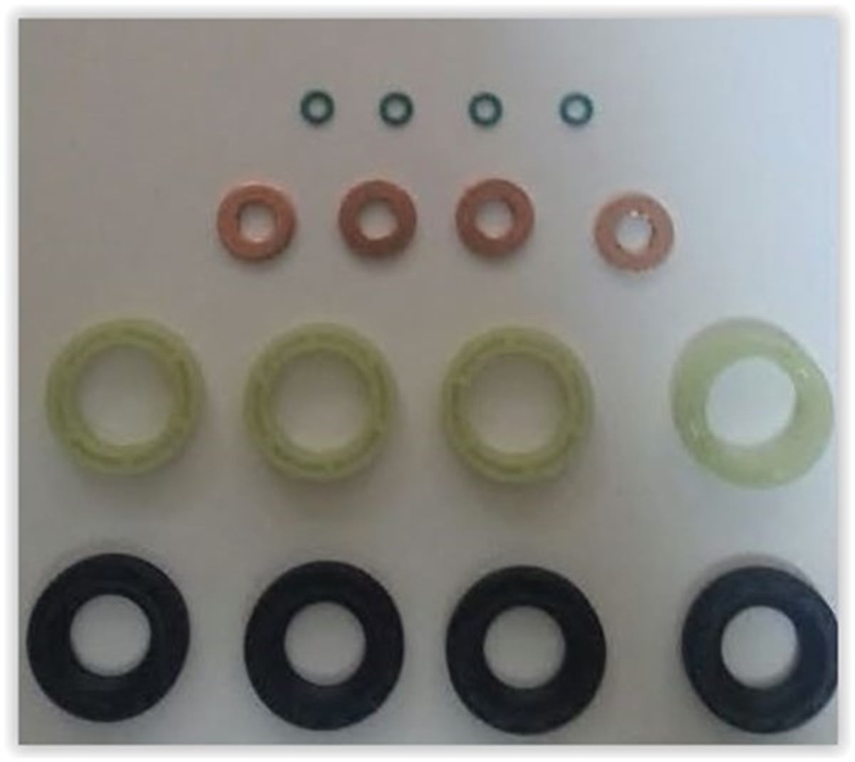 FOCUSENJEKTÖR KEÇE PUL ORİNG TAKIMI 206-307-PART-BERL-C4-C5 II-3008 DV6 1.6HDI 16V-FOCUS CMAX 1.6 EURO4 OEK 3M5Q9F593KITOEKOEK 3M5Q9F593KIT