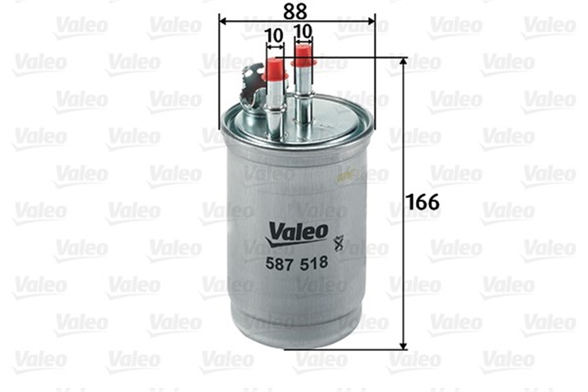 FOCUSYAKIT FİLTRESİ MAZOT FORD FOCUS I 1.8 TDDI-FIESTA VALEO 587518VALEOVALEO 587518