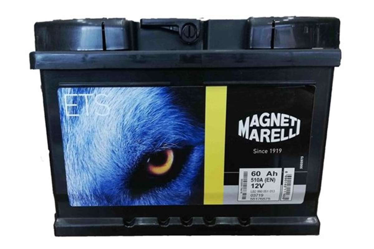 FORDAKÜ 12V 60 AH 278X175X190 ETS60TRF FORD MARELLI 55176575MARELLIMARELLI 55176575