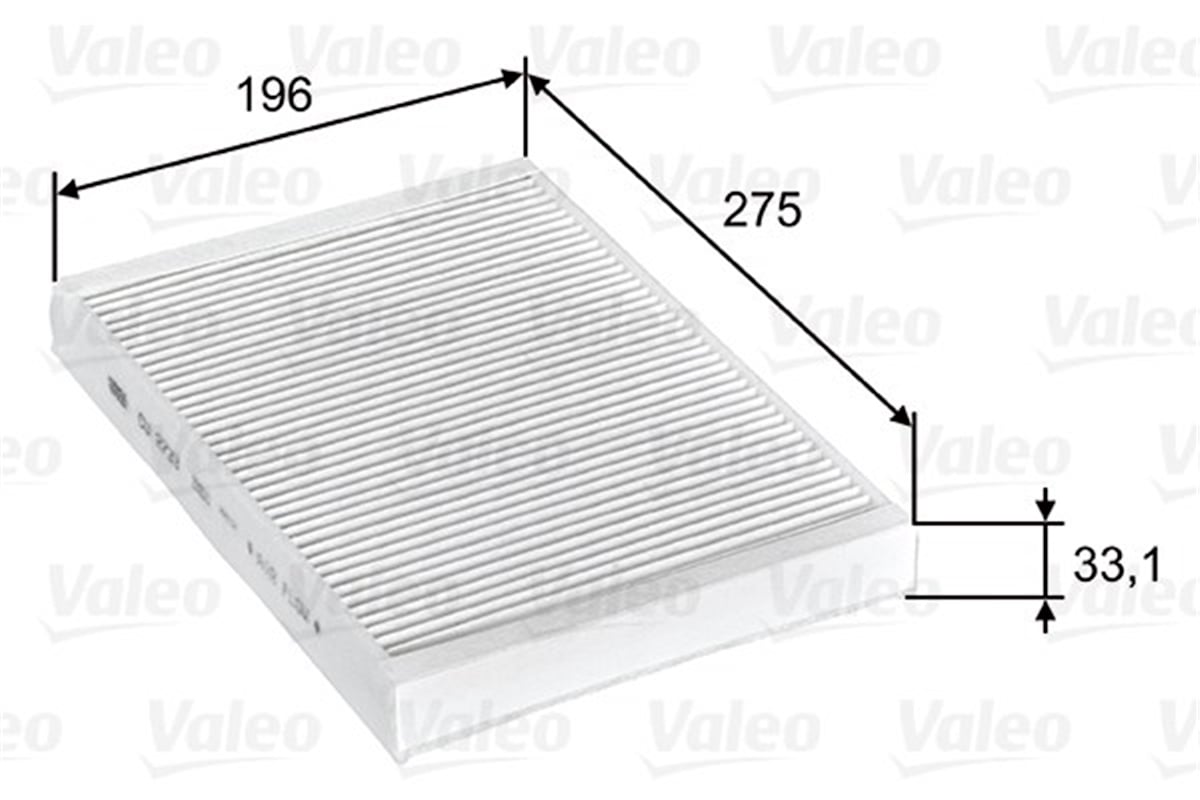 FREELANDERPOLEN FİLTRESİ LAND ROVER FREELANDER III PA VALEO 715597VALEOVALEO 715597