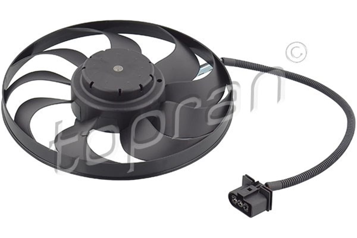 GOLFFAN MOTORU DAVLUMBAZLI SEAT LEON-TOLEDO II-SKODA OCTAVIA-VW BORA-GOLF IV 100-60W-292MM TOPRAN 111449755TOPRANTOPRAN 111449755