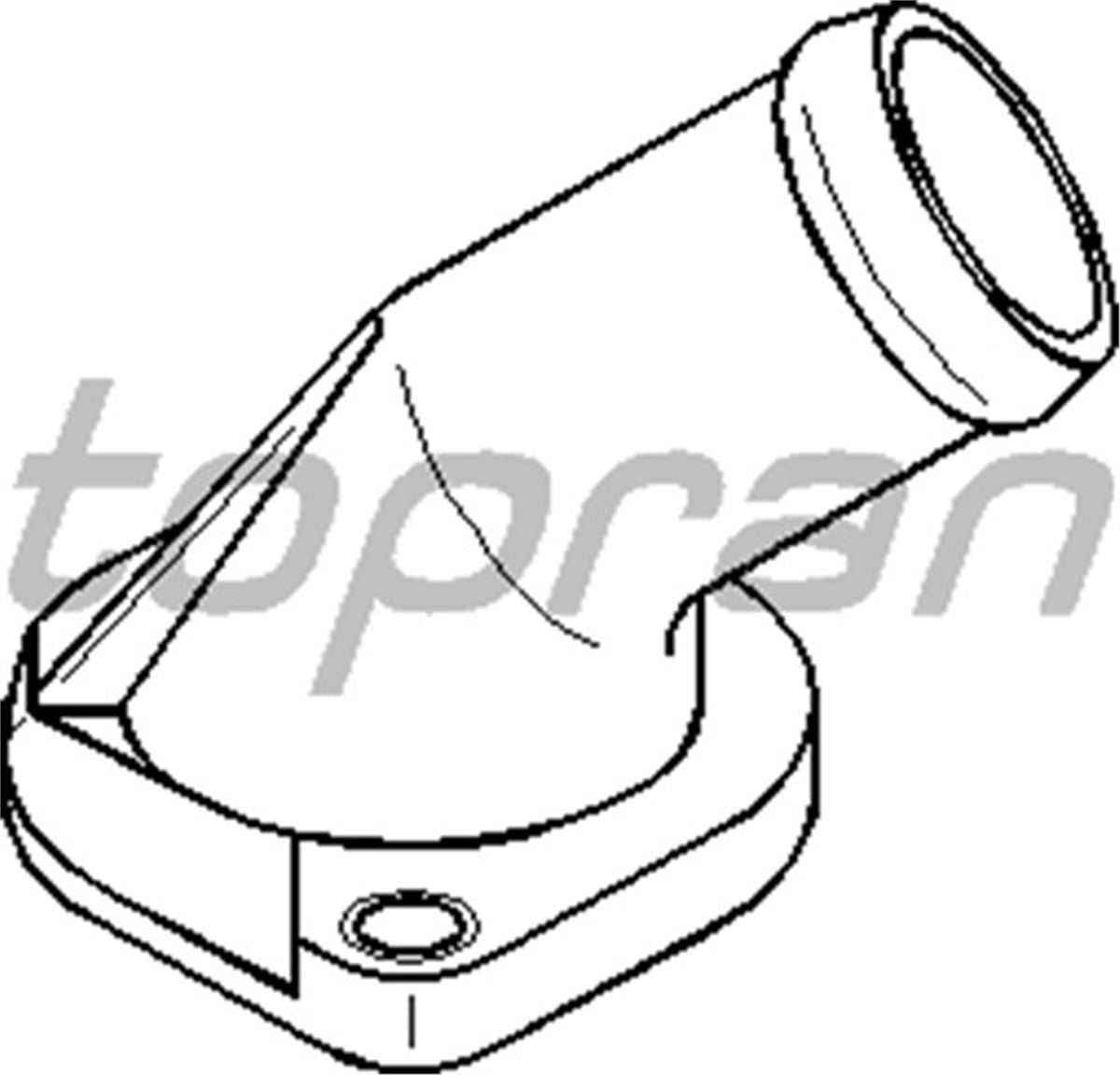 GOLFTERMOSTAT YUVASI FLANŞI GOLF IV 1.8-1.9-2.0 98-08 -PASAAT 1.9 TDI 96-00 TOPRAN 108188755TOPRANTOPRAN 108188755