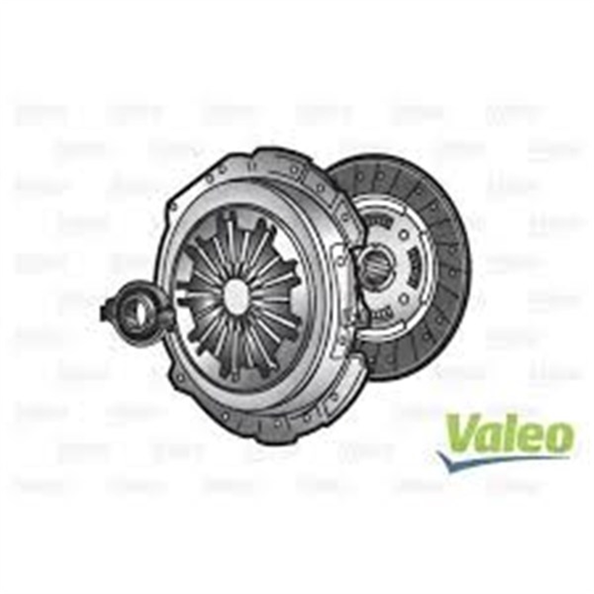 HILUXBİLYALI DEBRIYAJ SETİ BASKI DİSK RULMAN HILUX 8-9-10 2.4D. 2.4D 4WD 01-92 08-97 VALEO 821030VALEOVALEO 821030