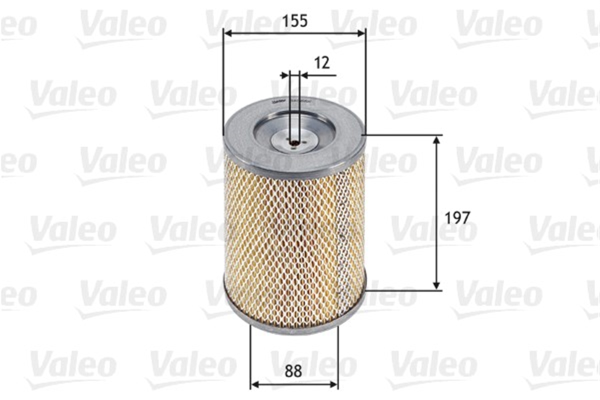 HILUXHAVA FİLTRESİ TOYOTA HILUX 99 VALEO 585666VALEOVALEO 585666