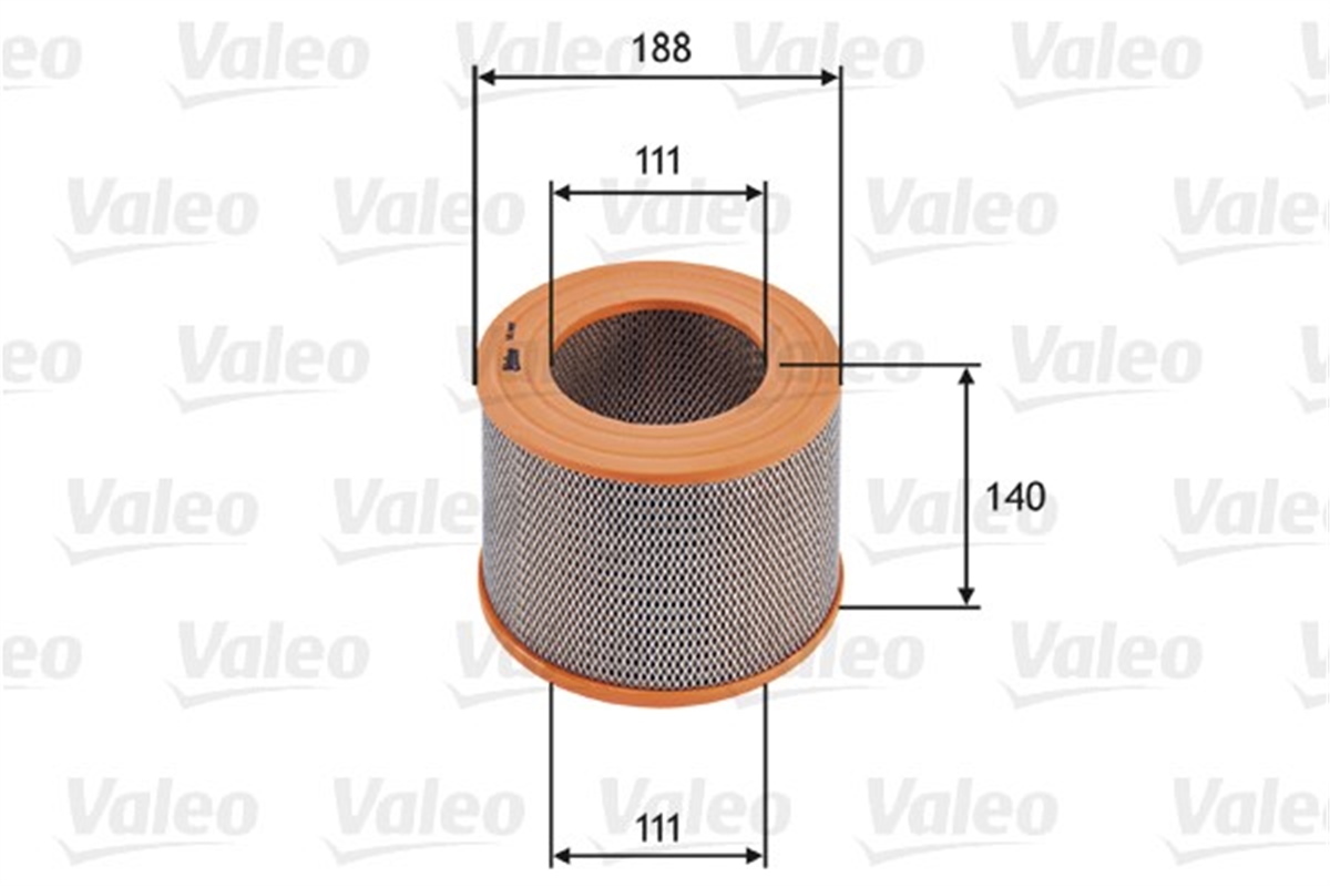 HILUXHAVA FİLTRESİ TOYOTA HILUX PICK-UP 2.4 D 4WD VALEO 585685VALEOVALEO 585685