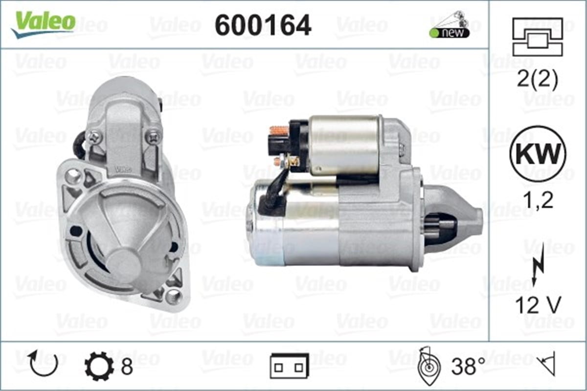 İ30MARŞ MOTORU HYUNDAI İ30-KIA CEED VALEO 600164VALEOVALEO 600164