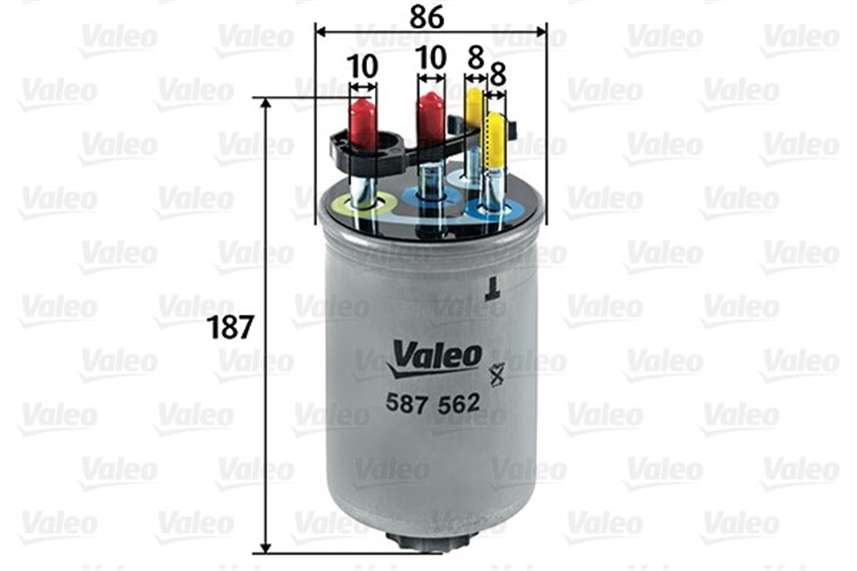JAGUARYAKIT FİLTRESİ MAZOT JAGUAR S-TYPE 2.7 D-XF 2.7 D VALEO 587562VALEOVALEO 587562