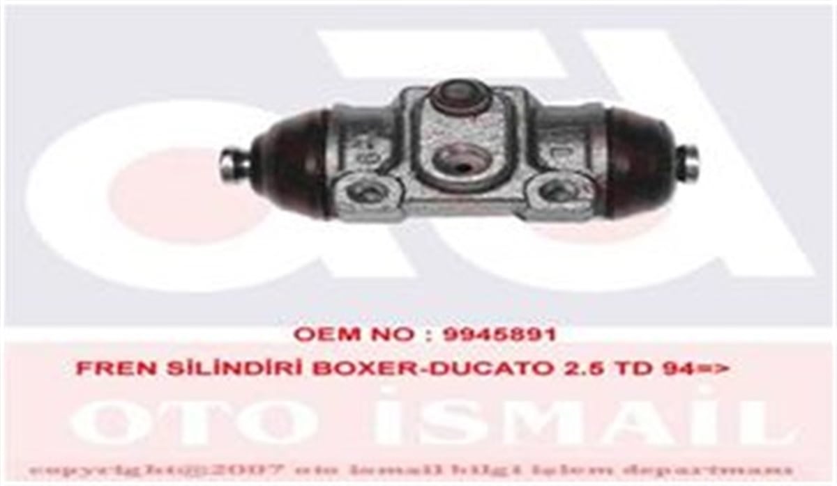 JUMPERFREN SİLİNDİRİ ARKA 4402A3 PSA JUMPER /BOXER 94-96 2.8 HDI TRW TRW BWN240TRWTRW BWN240