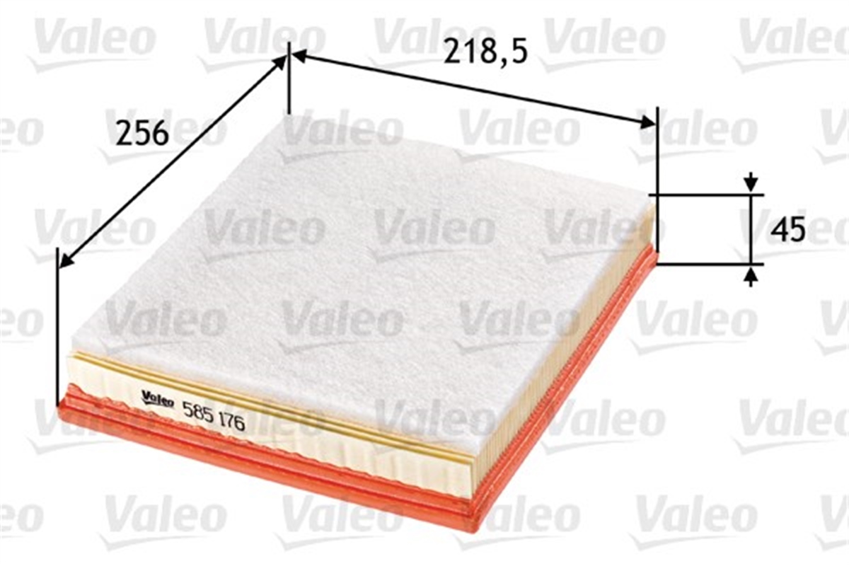 KAHAVA FİLTRESİ FORD KA 1.3I-STREET KA 1.6 VALEO 585176VALEOVALEO 585176