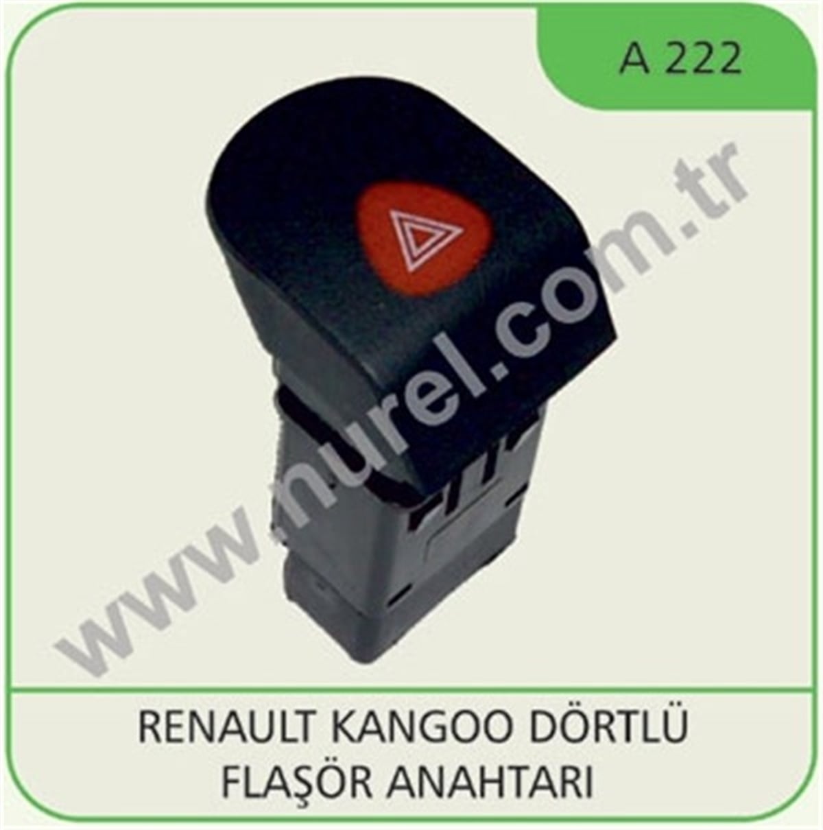 KANGOODÖRTLÜ FLAŞÖR KANGOO NUREL A222NURELNUREL A222