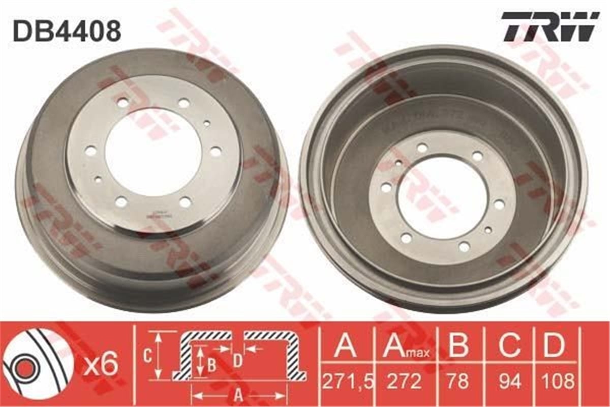 L200FREN KAMPANASI L200-L400 96 TRW DB4408TRWTRW DB4408