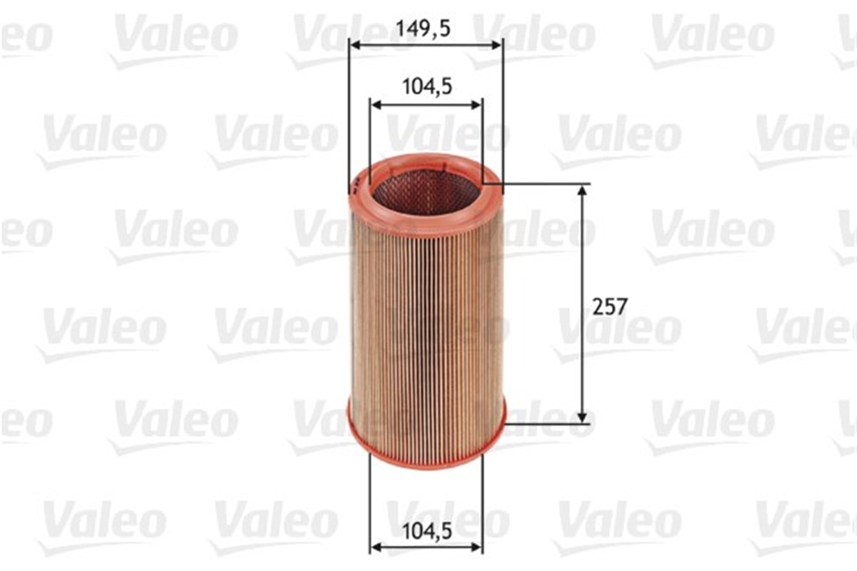 LANCIAHAVA FİLTRESİ LANCIA LYBRA 1.9 JTD VALEO 585639VALEOVALEO 585639
