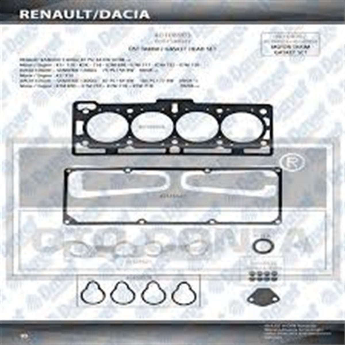 LOGANÜST TAKIM CONTASI DACIA LOGAN 1.4-1.6 8V K7J 710- K7M 690 SKT KEÇELİ SUBAP LASTİKLİ OTOCONTA 40108903SOTOCONTAOTOCONTA 40108903S