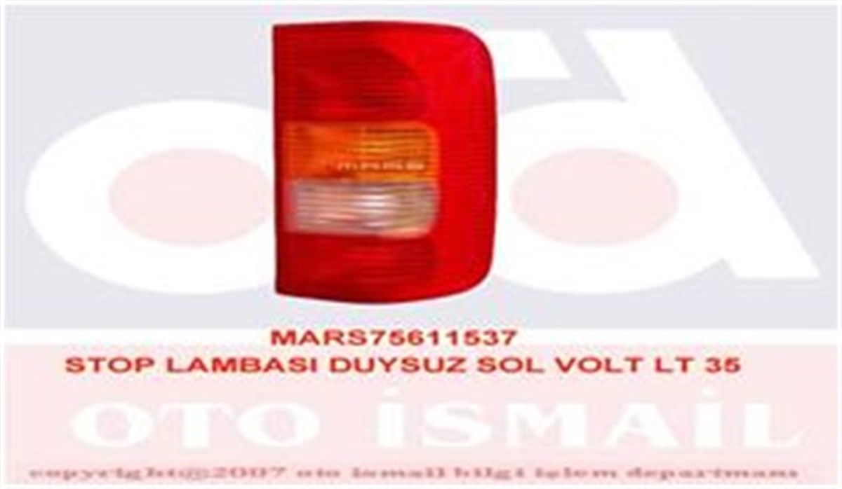 LTSTOP LAMBASI DUYSUZ SOL VOLT LT 35 MARS 611537MARS-MARS 611537