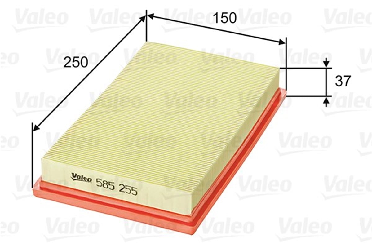 MAZDAHAVA FİLTRESİ MAZDA MX-5 I 1.6-323 F IV 1.6 16V VALEO 585255VALEOVALEO 585255