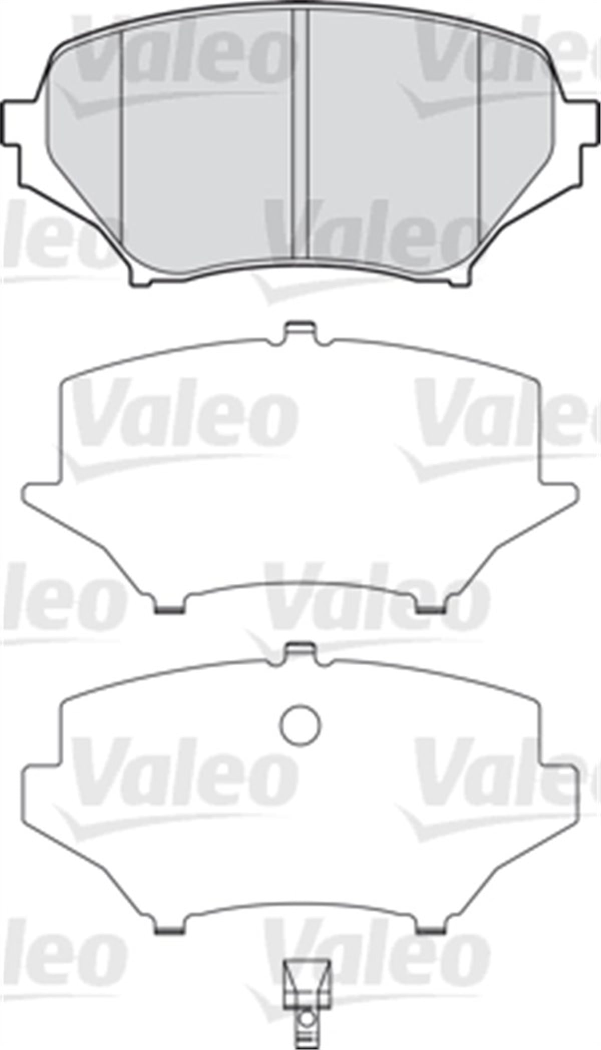 MAZDAÖN BALATA MAZDA MX5 1.6 1.8I16V 2.0 00 05 GDB3401 597464 VALEO 598745VALEOVALEO 598745