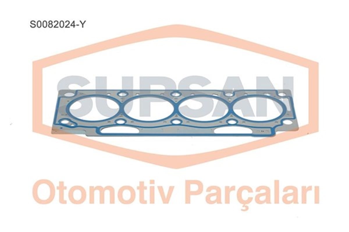 MEGANECONTA SİLİNDİR KAPAK RENAULT KANGOO - MEGANE - LAGUNA - TRAFIC - MASTER 1.9 DCİ 7 MM ENG. F9Q YENİ SUPSAN S0082024-YSUPSANSUPSAN S0082024-Y