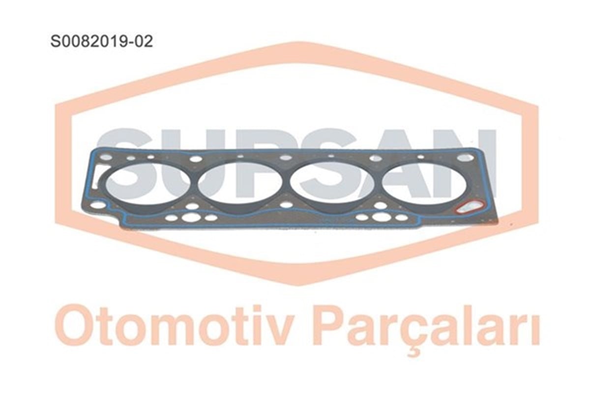 MEGANECONTA SİLİNDİR KAPAK RENAULT KANGOO - MEGANE - LAGUNA 1.9D ENG. F8Q YENİ MOTOR SUPSAN S0082019-02SUPSANSUPSAN S0082019-02