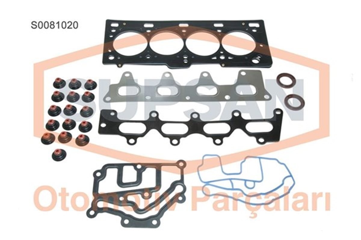 MEGANECONTA ÜST TAKIM RENAULT MEGANE 1.4 - 1.6 16V ENG. K4M-K4J SUPSAN S0081020SUPSANSUPSAN S0081020