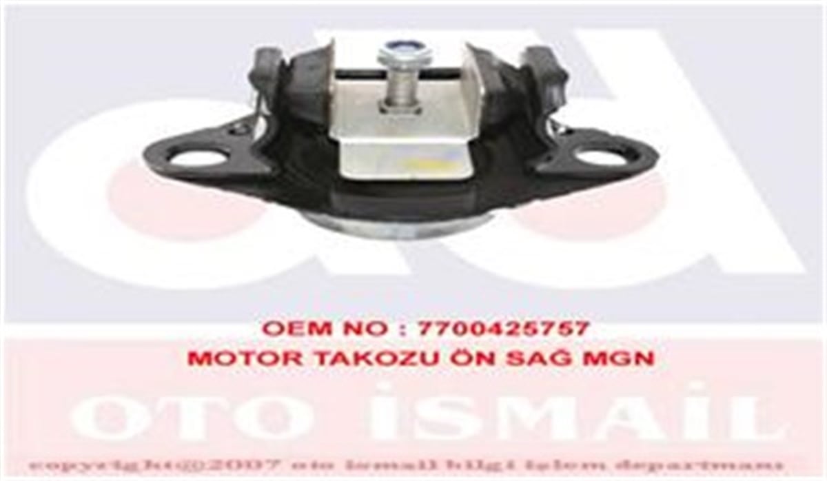 MEGANEMOTOR TAKOZU SAĞ MEGANE I-SCENIC I 1.4 16V-1.6 16V-1.8 16V-2.0 16V-1.9 DCI 96-99 MASTER 4038MASTER-KAUÇUKMASTER 4038