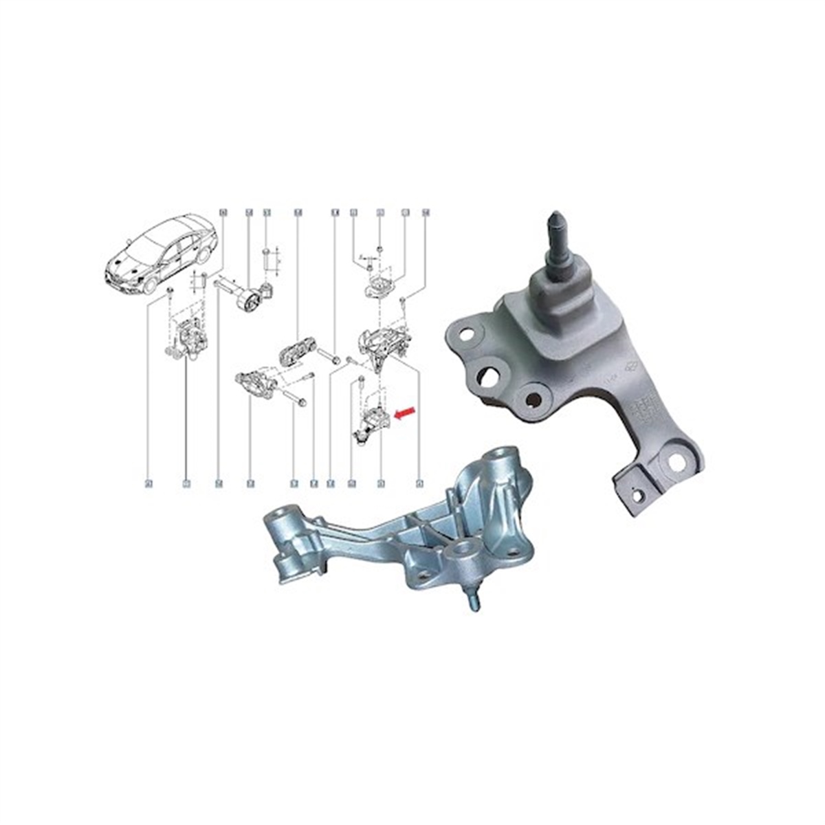 MEGANEVİTES KUTUSU BAĞLANTI TAKOZU MEGANE IV OEK 112533688ROEKOEK 112533688R