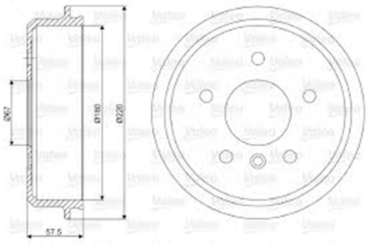 MERCEDESFREN KAMPANASI MERCEDES A-CLASS VALEO 237068VALEOVALEO 237068