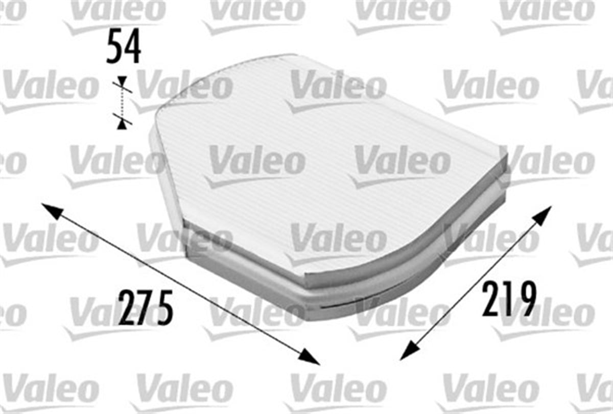 MERCEDESPOLEN FİLTRESİ MERCEDES PA VALEO 698169VALEOVALEO 698169