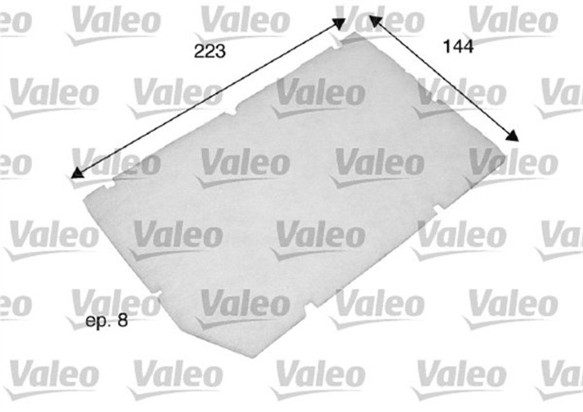 MERCEDESPOLEN FİLTRESİ MERCEDES S PA VALEO 698797VALEOVALEO 698797
