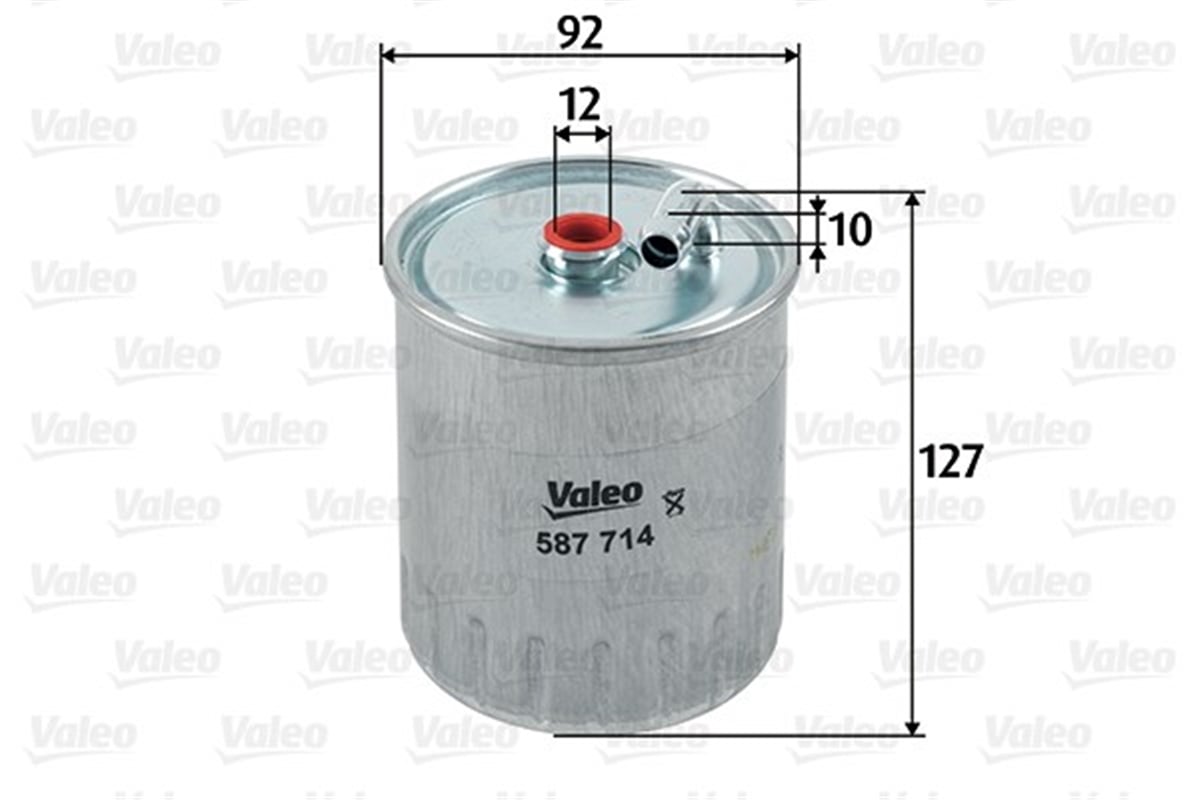 MERCEDESYAKIT FİLTRESİ MAZOT MERCEDES C CLASS C 220 CDI VALEO 587714VALEOVALEO 587714
