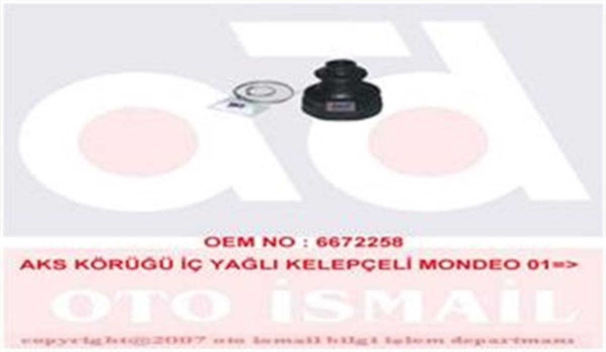 MONDEOAKS KÖRÜĞÜ İÇ YAĞLI KELEPÇELİ MONDEO 01 MKS 667MKSMKS 667