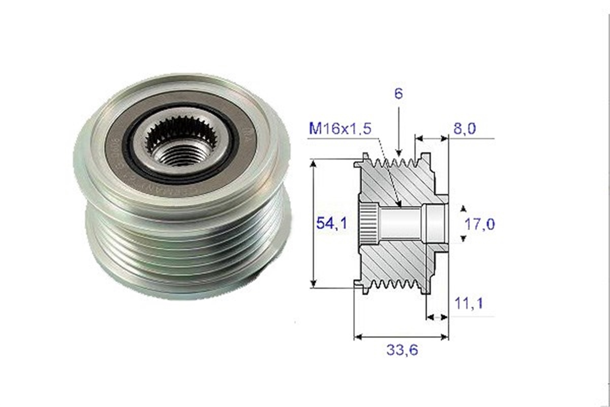 MONDEOALTERNATÖR KASNAĞI RULMANLI DUCATO-SUCUDO-BOXER-JUMPER-PARTNER-BERLINGO 2.0 HDI 02 MONDEO 07 VALEO 588003VALEOVALEO 588003