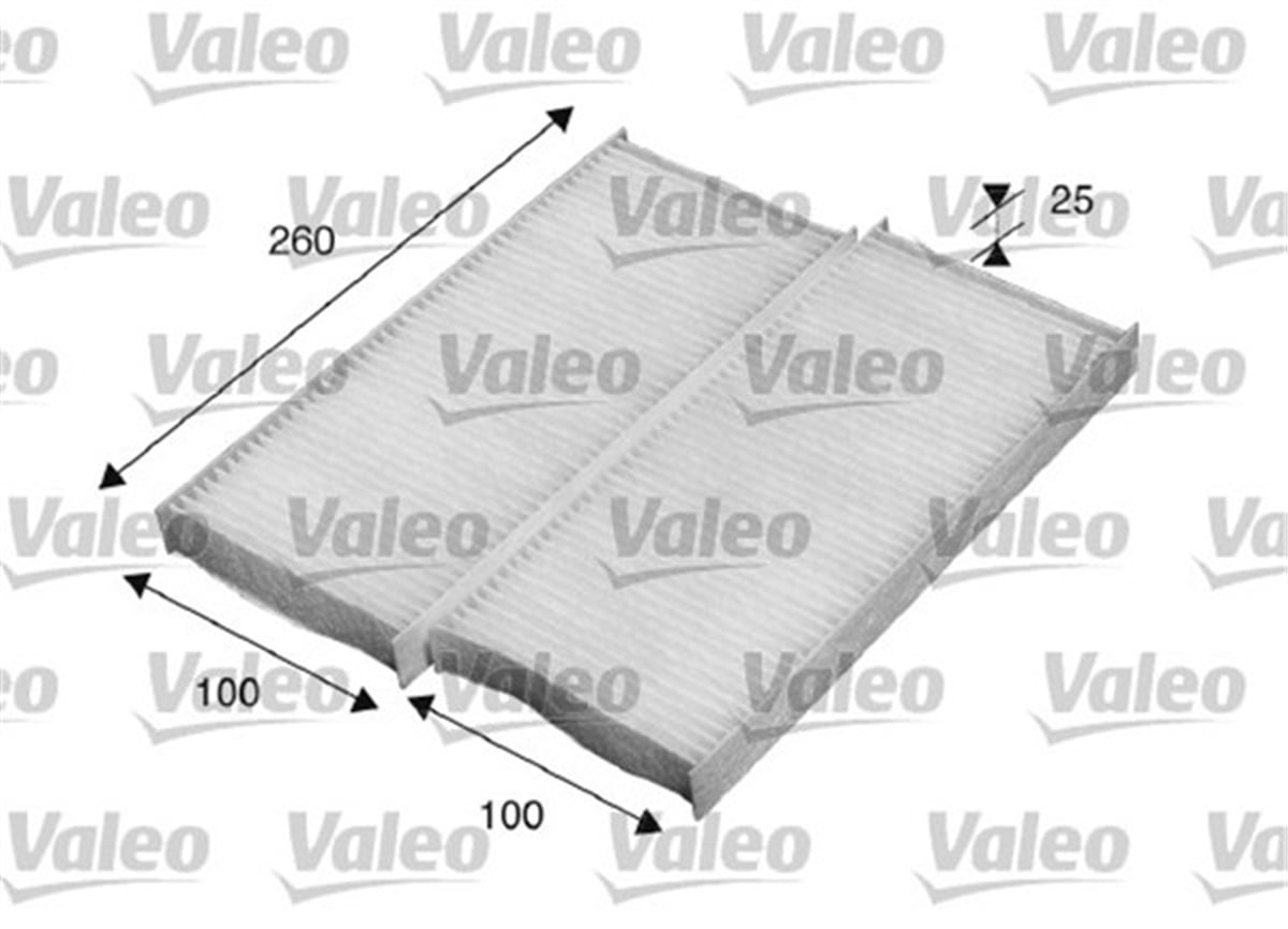 NISSANPOLEN FİLTRESİ 2 Lİ TK NISSAN NAVARRA-PATH. 05 PA VALEO 715520VALEOVALEO 715520