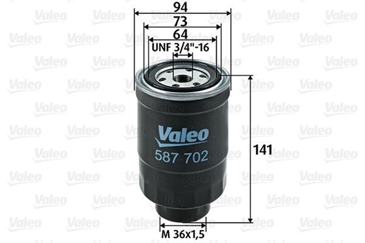 NISSANYAKIT FİLTRESİ MAZOT NISSAN TERRANO II 2.7 TDI VALEO 587702VALEOVALEO 587702