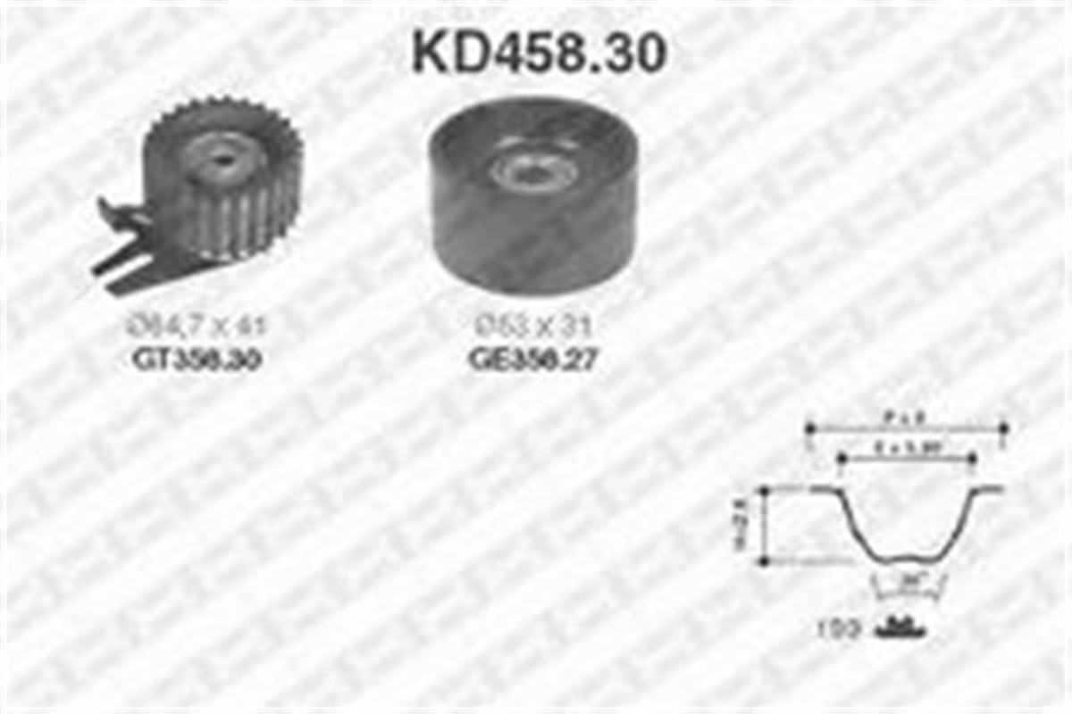 PALIOEKSANTRİK GERGİ KİTİ 193X240 DOBLO 01- -BRAVA-BRAVO- 96-01 -PALIO 00- MAREA 96- 1.9TD SNR KD45830SNRSNR KD45830