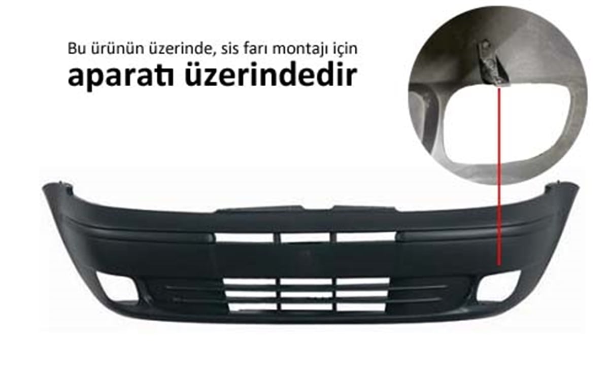 PALIOFİAT PALIO ÖN TAMPON DELİKLİ 02-05 98811005DE-GAFIA07PA007