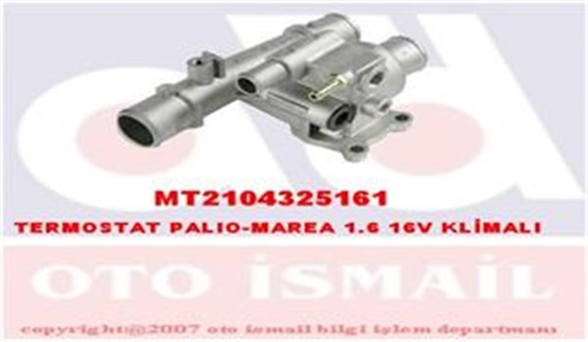 PALIOTERMOSTAT KOMPLE PALIO-MAREA 1.6 16V KLİMALI MITA 04325161MITAMITA 04325161
