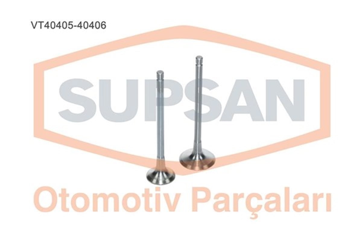 PARTNERSUBAP EMME EKSOZ P206-P307-PARTNER 1.6 16V TU5JP4 SUPSAN VT40405-40406SUPSANSUPSAN VT40405-40406