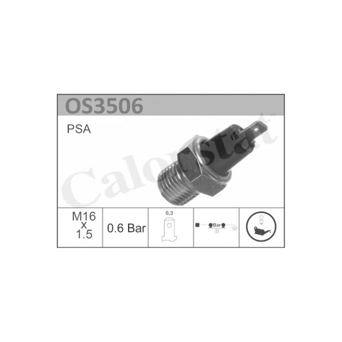 PARTNERYAĞ MÜŞÜRÜ P106-P206-P306 1.4-1.6-PARTNER VERNET OS3506VERNETVERNET OS3506