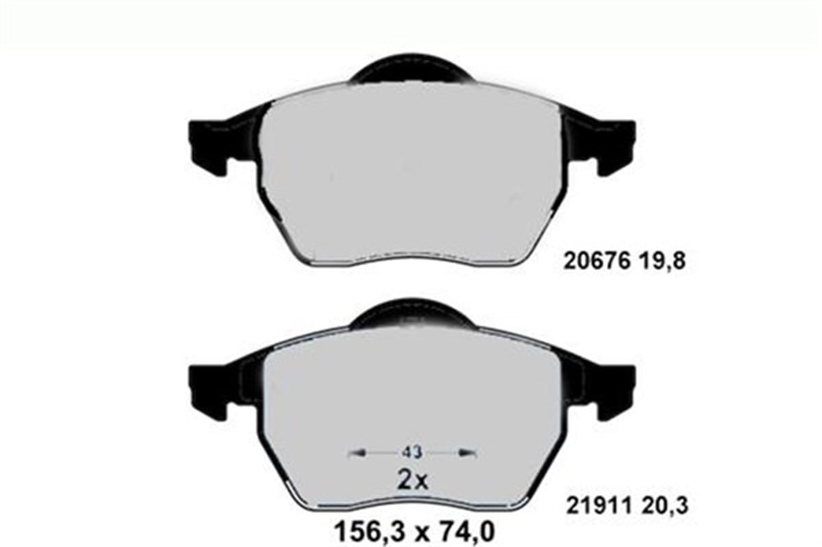 PASSATÖN BALATA BORA 98-05 -GOLF III 91-97 -GOLF IV 97-05 -PASSAT 94-96 -OCTAVIA 97 MARELLI 323700016100MARELLIMARELLI 323700016100